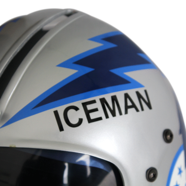 hgu 33 top gun iceman flight helmet movie prop