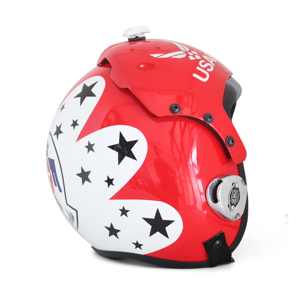 hgu 33 thunderbirds v.2 flight helmet movie prop of usn united states navy pilot aviator