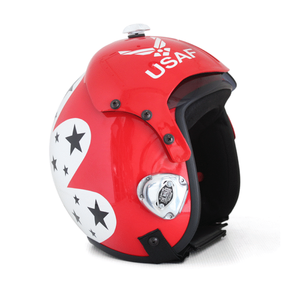 hgu 33 thunderbirds v.2 flight helmet movie prop of usn united states navy pilot aviator
