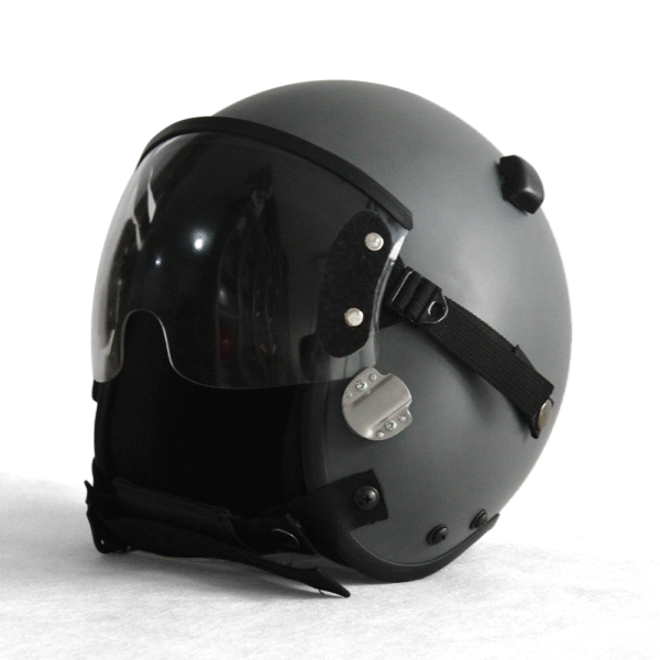 hgu 55 plain grey flight helmet movie prop of usn united states navy pilot aviator