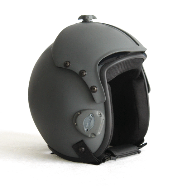 hgu 33 plain grey flight helmet movie prop of usn united states navy pilot aviator