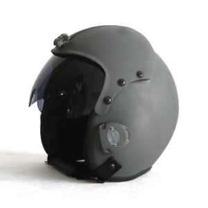 hgu 33 plain grey flight helmet movie prop of usn united states navy pilot aviator