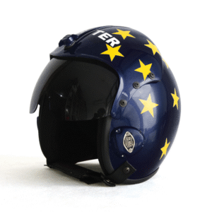 hgu 33 top gun jester flight helmet movie prop of usn united states navy pilot aviator v.2