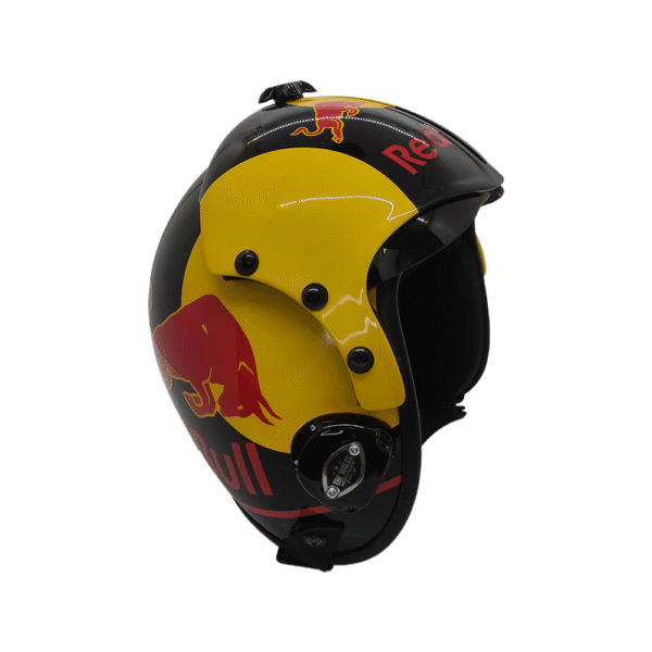 hgu 33 plain red flight helmet movie prop of usn united states navy pilot aviator (copy)
