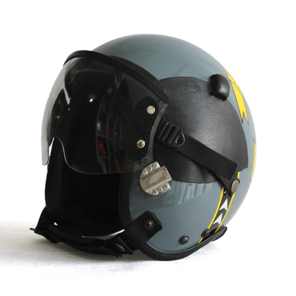 hgu 55 top gun jolly rogers squadron flight helmet movie prop of usn united states navy pilot aviator