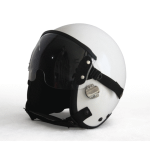 hgu 55 plain white flight helmet movie prop of usn united states navy pilot aviator