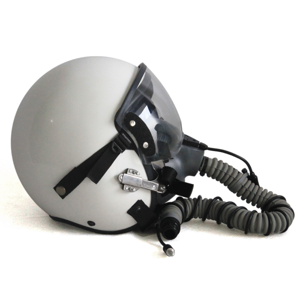 hgu 55 plain white flight helmet movie prop of usn united states navy pilot aviator