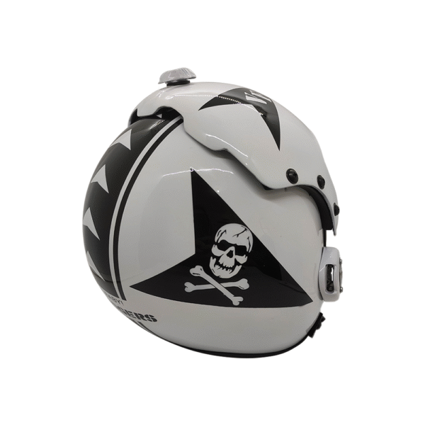 hgu 33 top gun jolly rogers flight helmet movie prop of usn pilot aviator v.4