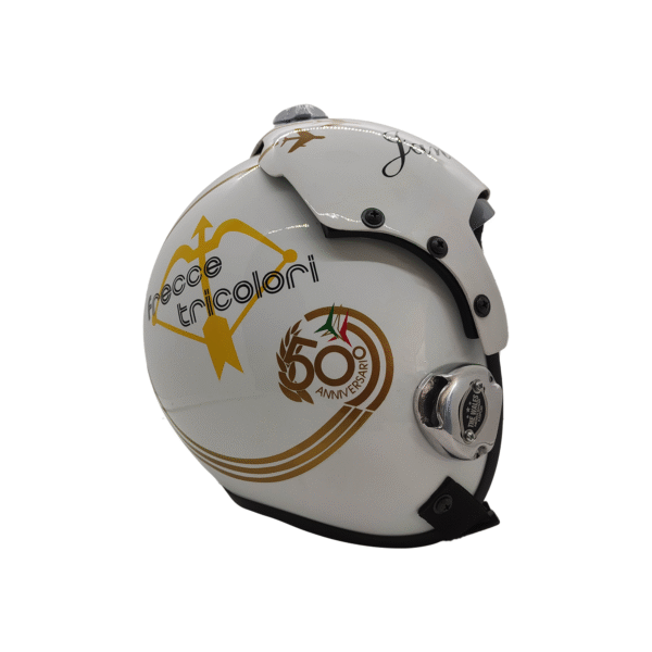 hgu 33 tricolori v.2 50 years special edition flight helmet movie prop of usn pilot aviator
