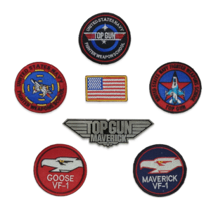 The Wales Accesories Top Gun Patch Embroidery Movie Prop