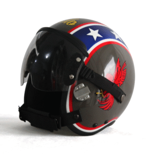 hgu 55 top gun 2 maverick 2022: halo flight helmet movie prop of usn united states navy pilot aviator