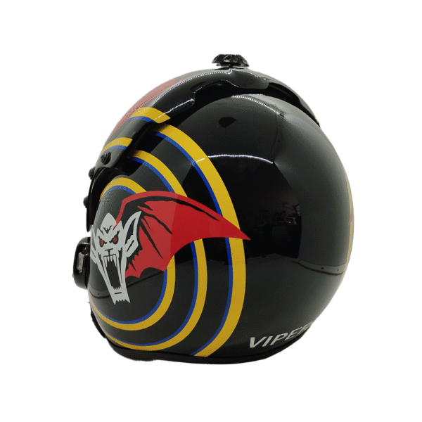 hgu 33 plain red flight helmet movie prop of usn united states navy pilot aviator (copy)