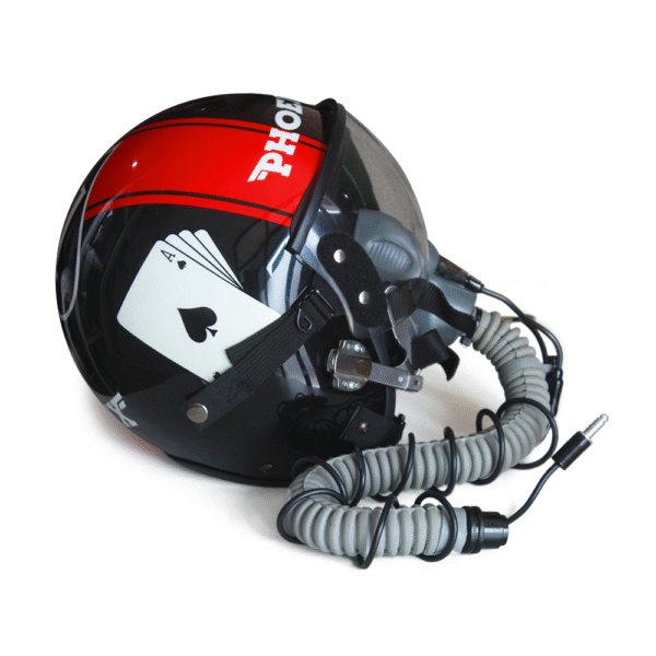 hgu 55 top gun 2 maverick 2022: phoenix flight helmet movie prop of usn united states navy pilot aviator