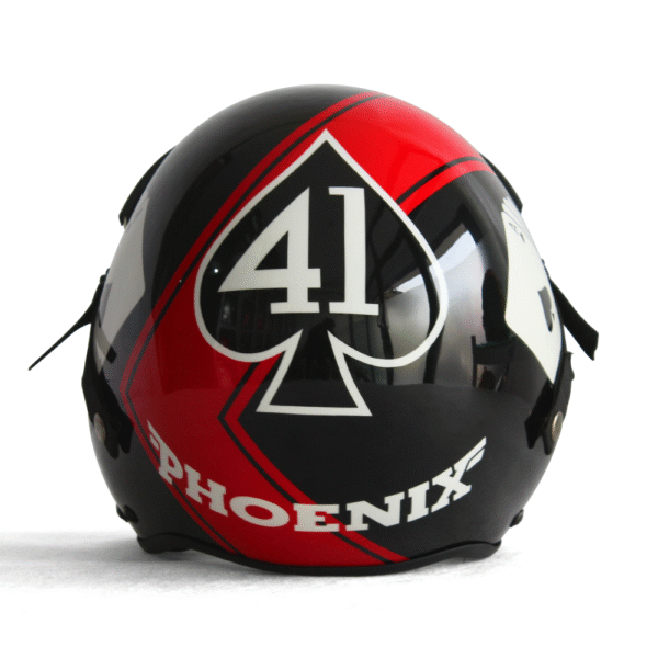 hgu 55 top gun 2 maverick 2022: phoenix flight helmet movie prop of usn united states navy pilot aviator