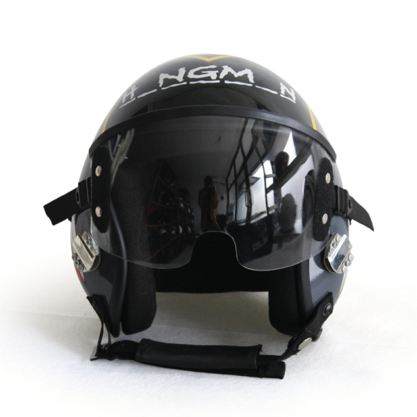 hgu 55 top gun 2 maverick 2022: hangman flight helmet movie prop of usn united states navy pilot aviator