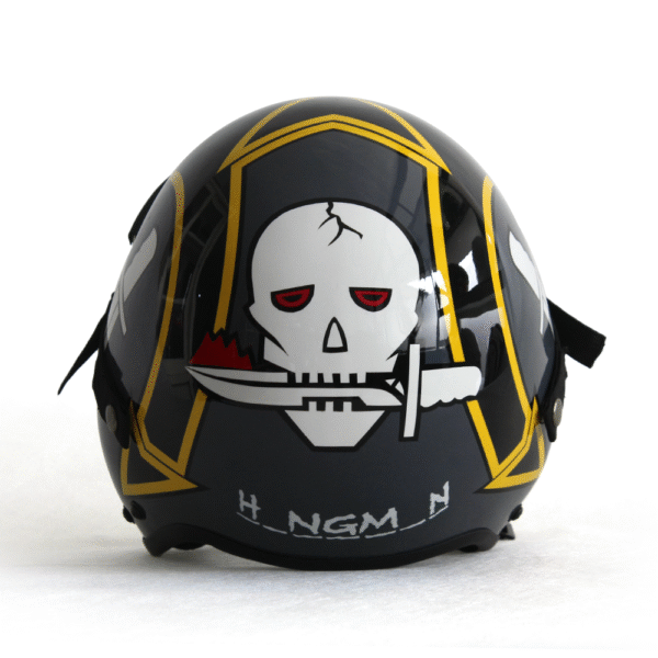 hgu 55 top gun 2 maverick 2022: hangman flight helmet movie prop of usn united states navy pilot aviator