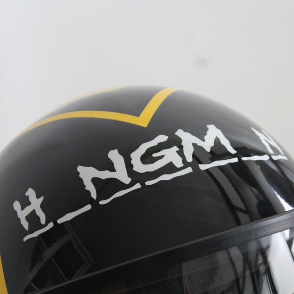 hgu 55 top gun 2 maverick 2022: hangman flight helmet movie prop of usn united states navy pilot aviator