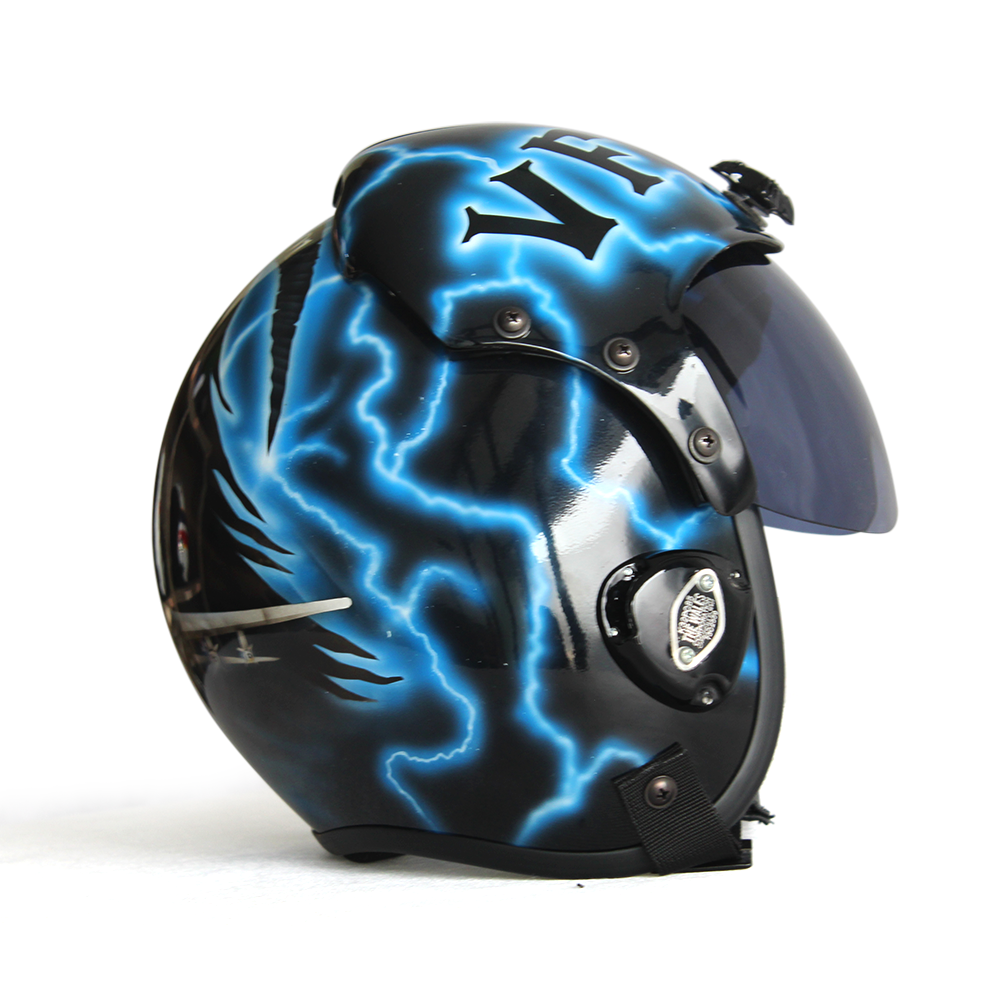 hgu 33 grim reaper flight helmet movie prop of usn united states navy pilot aviator hgu 33 grim reaper flight helmet movie prop of usn united states navy pilot aviator